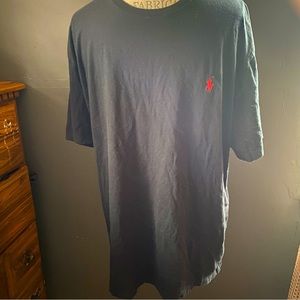 POLO Ralph Lauren black short sleeve t-shirt with red pony detail